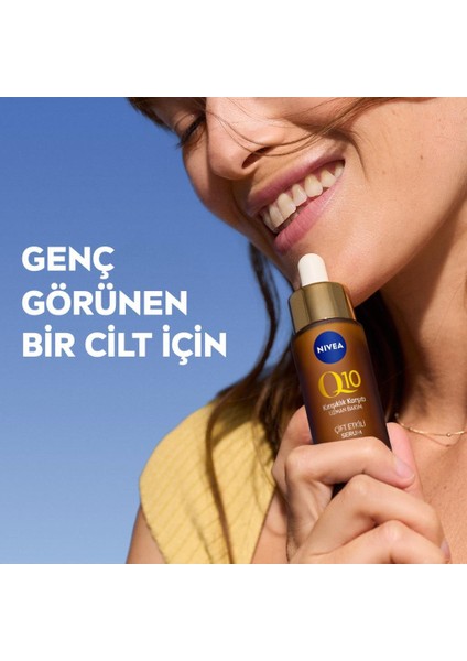 Q10 SPF50 Güneş Koruyucu Yüz Bakım Kremi 40ML, Serum 30ML,GÖZ Kremi ve Gece Kremi