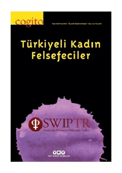 Cogito 92 - Türkiyeli Kadın Felsefeciler