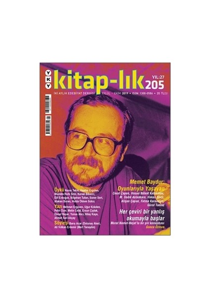 Kitaplık 205 Eylül Ekim 2019