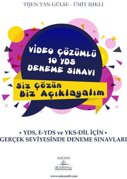 Video Çözümlü 10 Yds Deneme Sınavı