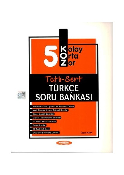 Kurmay Koz 5 Tatlı Sert Türkçe Soru Bankası