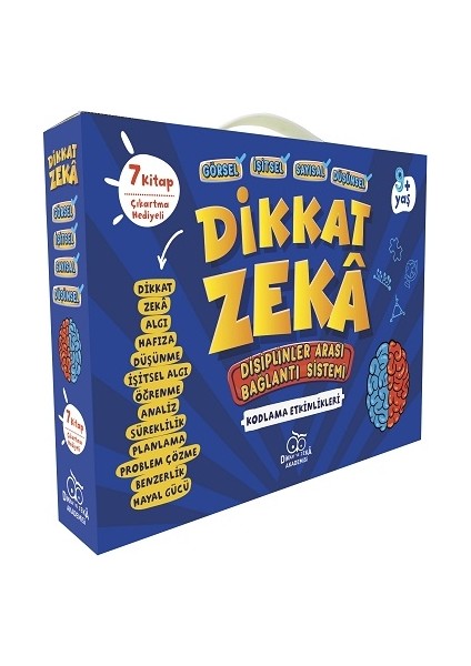 Dikkat Zeka 3. Sınıf Seti - 9 Yaş (7 Kitap Takım)