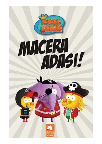 Kral Şakir 8-Macera Adası (Ciltli)