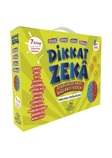 Dikkat Zeka 2. Sınıf Seti - 8 Yaş (7 Kitap Takım)