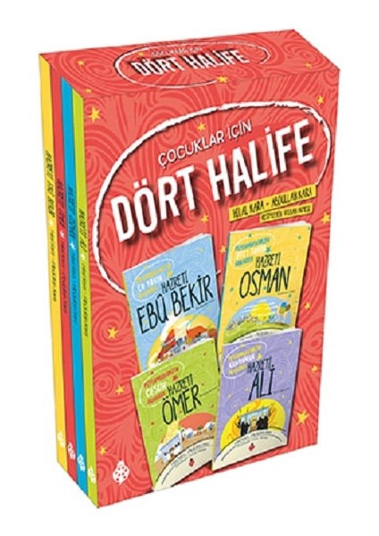 Çocuklar Için Dört Halife Seti (4 Kitap Takım)