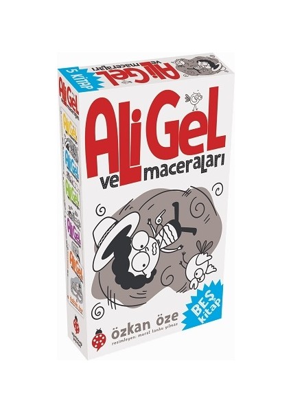 Ali Gel ve Maceraları Seti (5 Kitap)