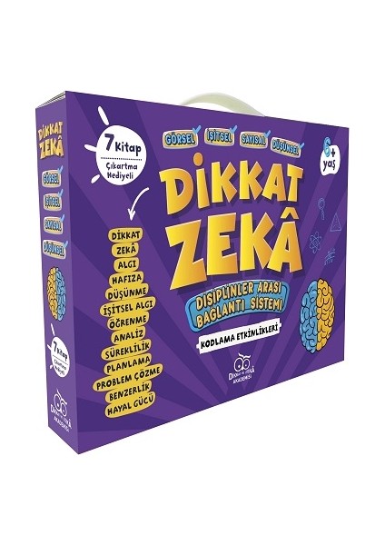 Dikkat Zeka Ana Sınıfı Seti - 6 Yaş (7 Kitap Takım)