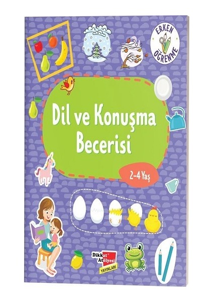 Dil ve Konuşma Becerisi Ciltsiz Normal Boy 32 Sayfa