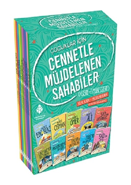 Çocuklar Için Cennetle Müjdelenen Sahabiler Seti (10 Kitap Takım)