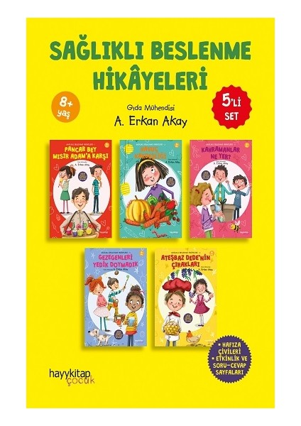 Sağlıklı Beslenme Hikayeleri (5'li Set)