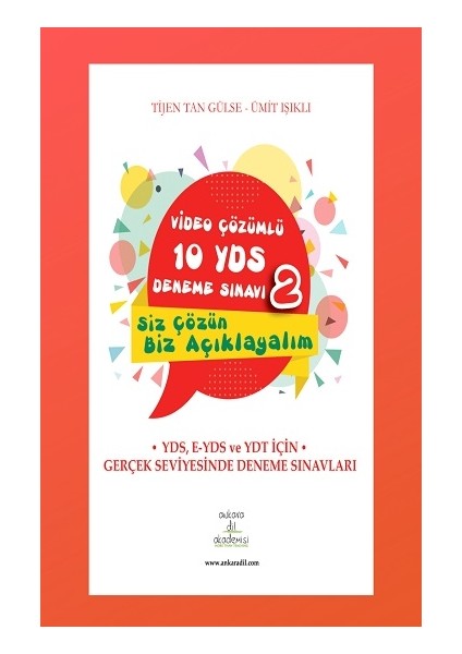 Video Çözümlü 10 Yds Deneme Sınavı - 2