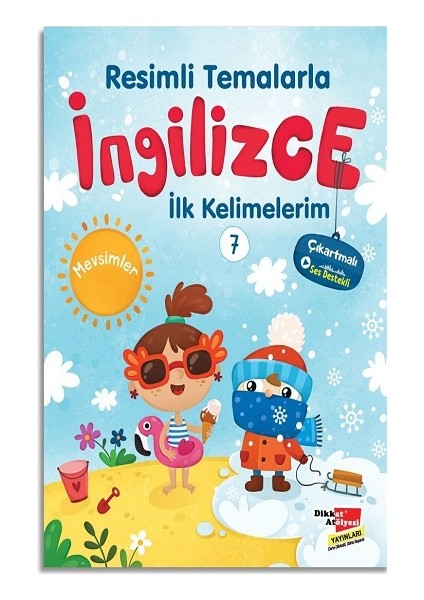 Resimli Temalarla Ingilizce Ilk Kelimelerim 7 - Mevsimler
