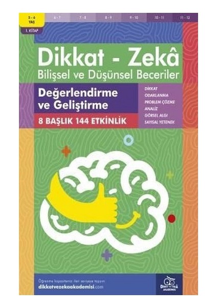 5-6 Yaş Dikkat - Zeka Bilişsel ve Düşünsel Beceriler