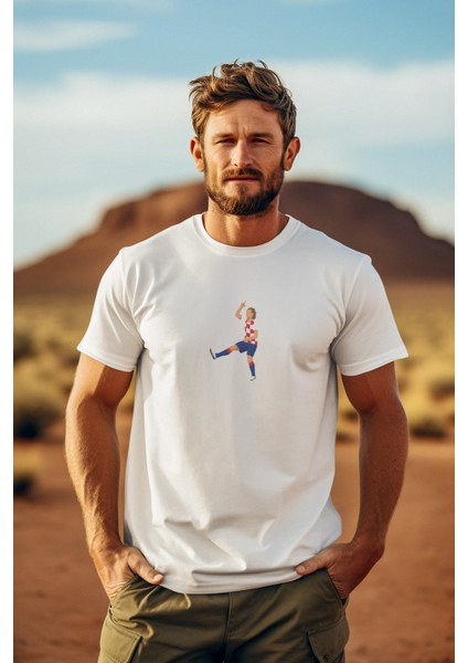 Antoine Griezmann Forma Sırt Futbol Baskılı Unisex Kısa Kollu Tişört T-Shirt fırsatları