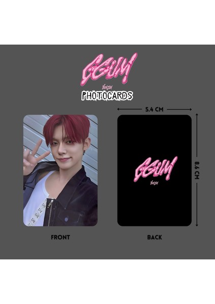 Txt '' Yeonjun’s Mixtape: Ggum '' Photocards Set 2 fiyatları