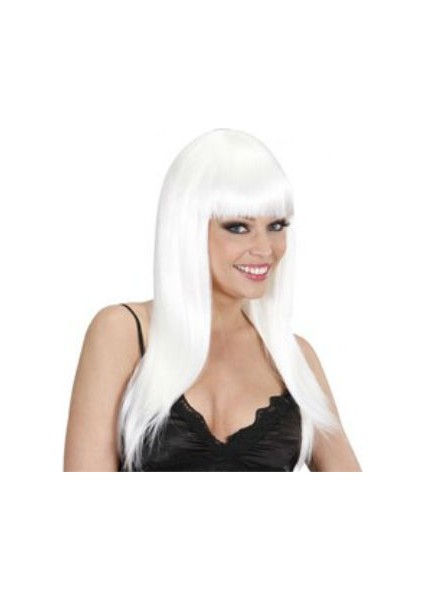 Uzun Peruk Saç - Beyaz (4767) - 1OL7983-7099