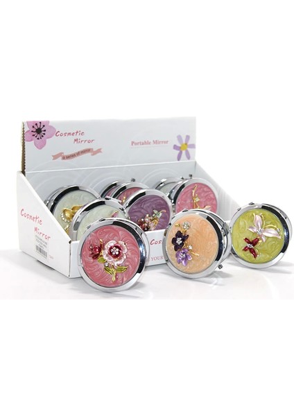 Kabartmalı Desenli El Aynası ALK2880 - 1OL8462-1993