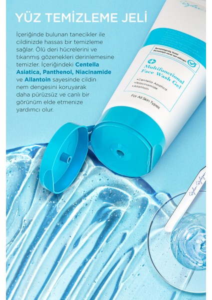 Yüz Temizleme Jeli - Tanecikli Hassas Temizleme, Canlandırıcı - 200 ml fiyatları