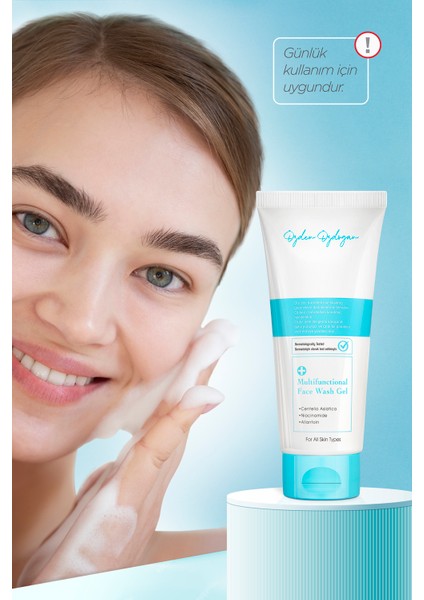 Yüz Temizleme Jeli - Tanecikli Hassas Temizleme, Canlandırıcı - 200 ml fırsatları