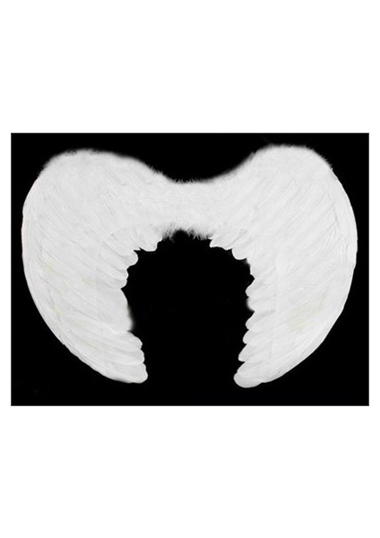 Beyaz Renkli Küçük Boy Bebek Melek Kanadı 30X45 cm (4767) - 1OL2346-1041 fiyatları
