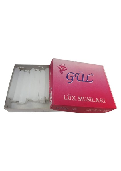 Küçük Beyaz Mum 20Lİ Kutu (4767) - BKS2712-3634