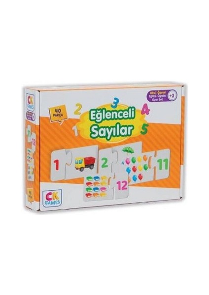 Eğlenceli Sayılar Okul Öncesi Oyun Seti
