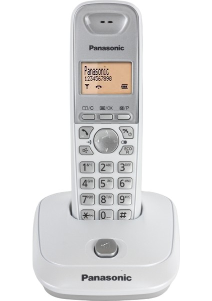 Panasonıc KX-TG2511 Dect Telsiz Telefon Beyaz (4767) - BKS1858-1180