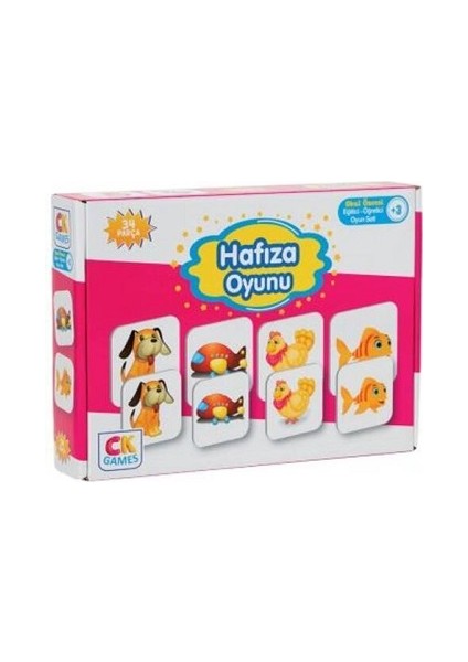 Hafıza Oyunu Okul Öncesi Oyun Seti