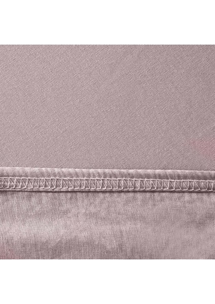 Soft Çift Kişilik Lastikli Çarşaf - Açık Gri - 160X200 cm