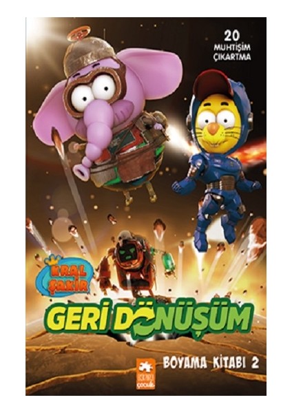 Kral Şakir Geridönüşüm Boyama Kitabı 2