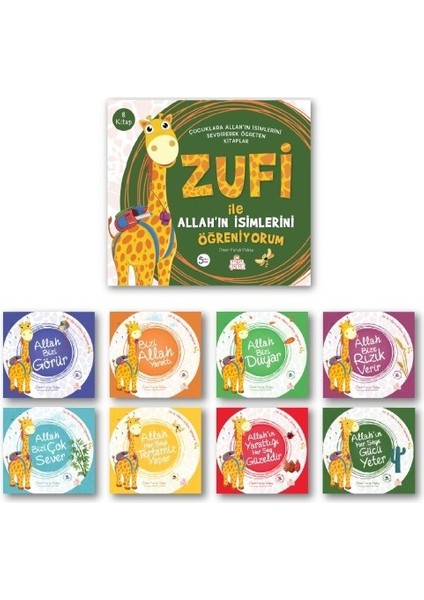 Zufi ile Allah’ın Isimlerini Öğreniyorum (8 Kitap)