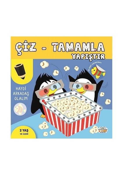 Haydi Arkadaş Olalım - Çiz-Tamamla-Yapıştır