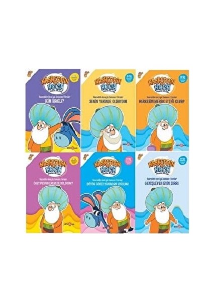 Nasreddin Hoca'yla Zamansız Fıkralar Serisi (6 Kitap Takım)