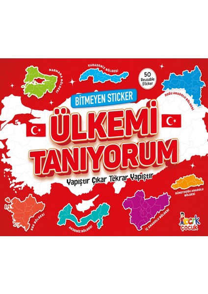 Bitmeyen Sticker Ülkemi Tanıyorum