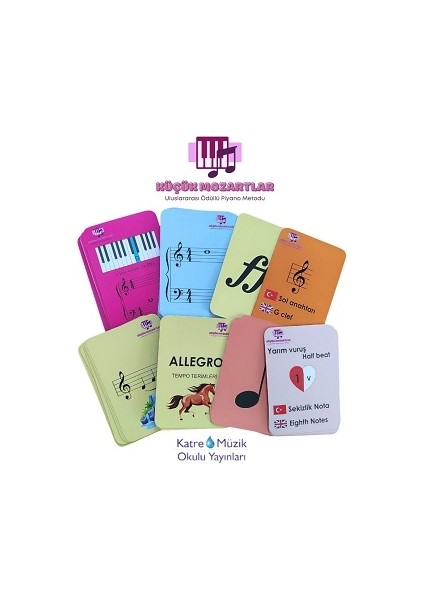 Küçük Mozartlar Için Nota Kartları (Kutulu)