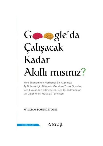 Google'da Çalışacak Kadar Akıllı Mısınız?