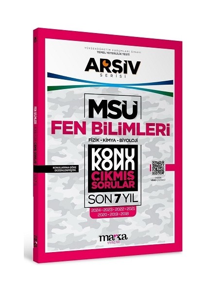 Msü Fen Bilimleri Konu Konu Çıkmış Sorular Son 7 Yıl