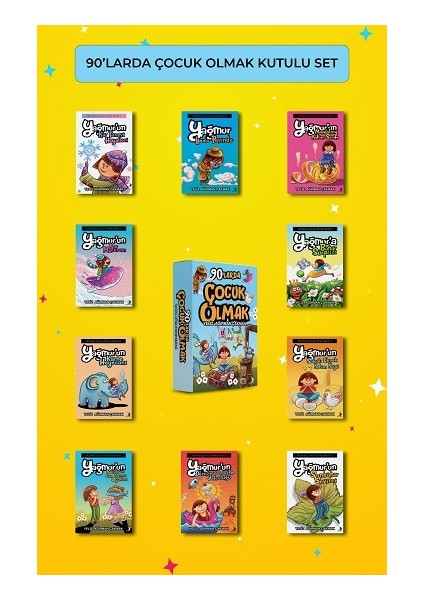 90’larda Çocuk Olmak Serisi Kutulu Set