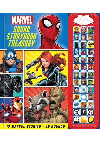 Marvel: Spider-Man, Avengers, Black Panther, And More! Sound Storybook Treasury