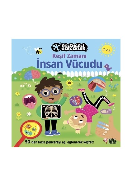 Eğlenceli Gerçekler - Keşif Zamanı Insan Vücudu (Ciltli)