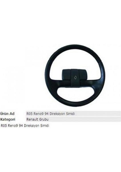 Direksiyon Simidi R9 94 Mod 00021 Nrmsa