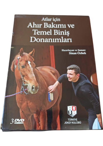 Vintage Atlar Için Ahır Bakımı ve Temel Biniş Donanımları DVD Set & 3 DVD