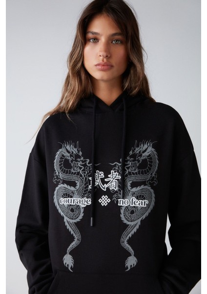 Teresıa Relaxed Siyah Sweatshirt fiyatları
