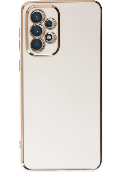 Samsung Galaxy A73 5g Kılıf Volet Silikon - Beyaz Yktsn