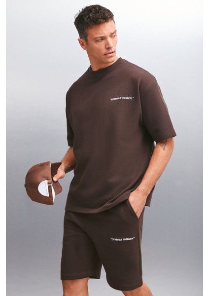 Buga Comfort Kahverengi Şort & Bermuda