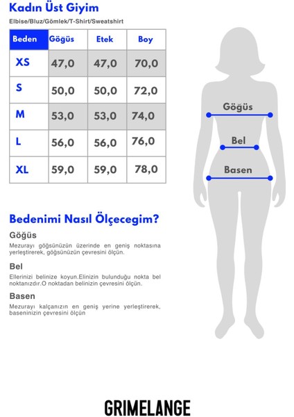 Caıtlyn Kadın Oversize Bisiklet Yaka Beyaz T-Shirt