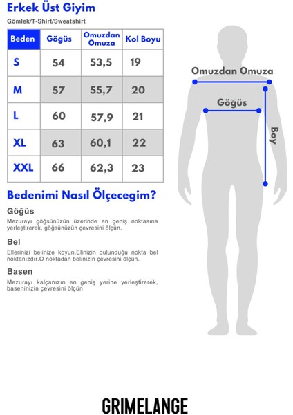 Khary Erkek Nakış Detaylı Organik Pamuk Oversize Bisiklet Yaka Saks Mavi T-Shirt