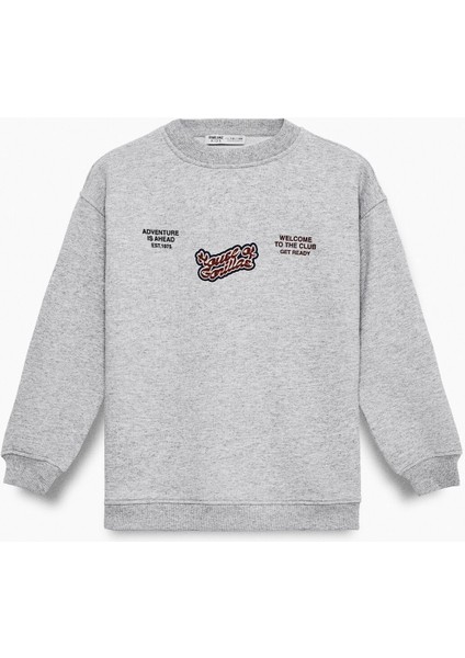 Maury Erkek Çocuk Baskılı Grimelanj Sweatshirt