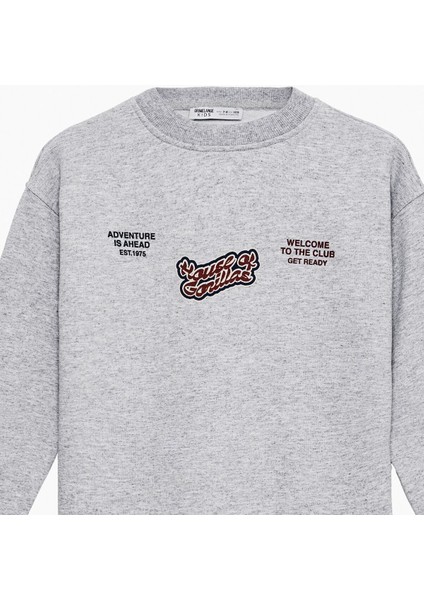 Maury Erkek Çocuk Baskılı Grimelanj Sweatshirt fiyatları