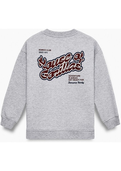 Maury Erkek Çocuk Baskılı Grimelanj Sweatshirt modelleri